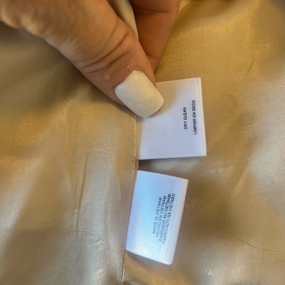 Anne Klein Light tan single button blazer - Picture 7 of 7